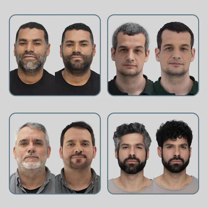 Shampoo Escurecedor de Cabelo e Barba - Pure Hair