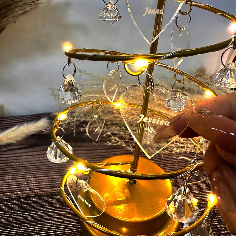 Árvore de Natal Minha Família Eternizada Personalizável -  50% OFF + Frete Grátis Hoje!!